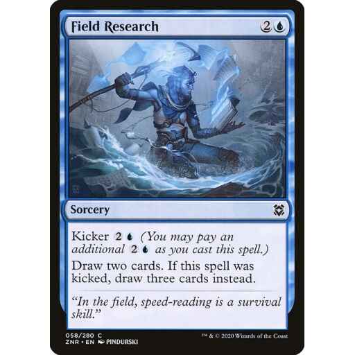 Zendikar Rising - 58 - Field Research - Common - U - Non-foil