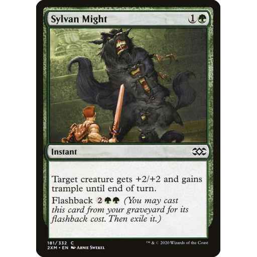 Double Masters - 181 - Sylvan Might - Common - G - Non-foil