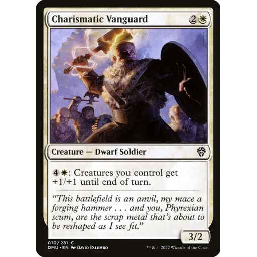 Dominaria United - 10 - Charismatic Vanguard - Common - W - Non-foil