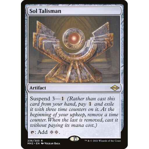 Modern Horizons 2 - 236 - Sol Talisman - Rare - C - Non-foil