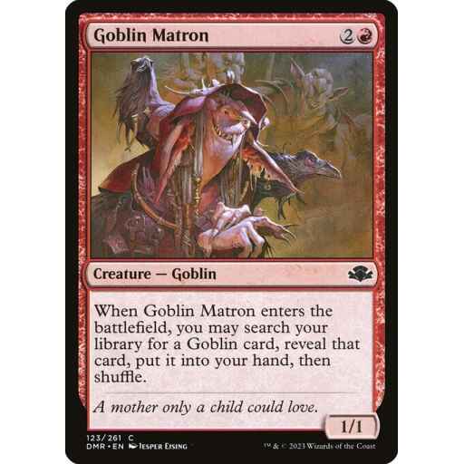 Dominaria Remastered - 123 - Goblin Matron - Common - R - Non-foil