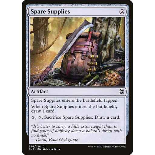 Zendikar Rising - 254 - Spare Supplies - Common - C - Non-foil