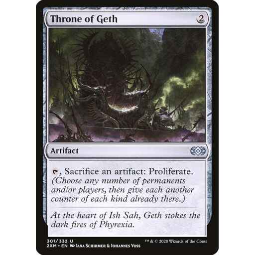 Double Masters - 301 - Throne of Geth - Uncommon - C - Non-foil