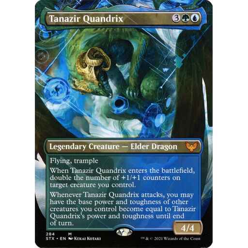 Strixhaven: School of Mages - 284 - Tanazir Quandrix - Mythic - UG - Non-foil