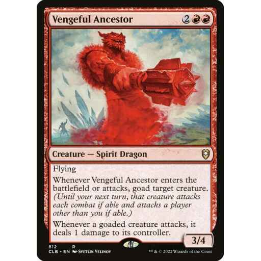 Commander Legends: Battle for Baldur's Gate - 812 - Vengeful Ancestor - Rare - R - Non-foil