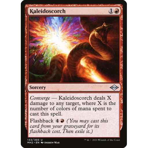 Modern Horizons 2 - 133 - Kaleidoscorch - Uncommon - R - Non-foil