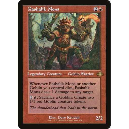 Dominaria Remastered - 328 - Pashalik Mons - Rare - R - Non-foil