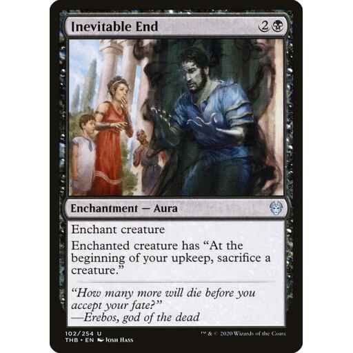 Theros Beyond Death - 102 - Inevitable End - Uncommon - B - Non-foil