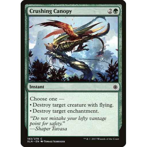 Ixalan - 183 - Crushing Canopy - Common - G - Non-foil