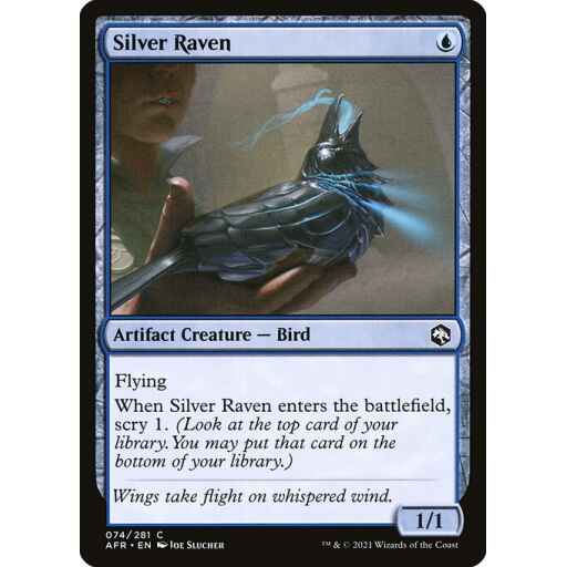 Adventures in the Forgotten Realms - 74 - Silver Raven - Common - U - Non-foil
