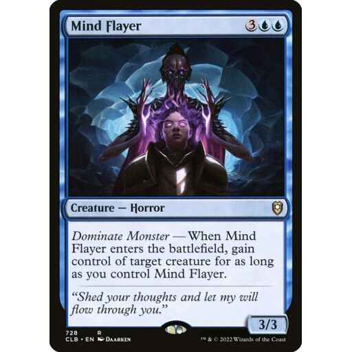 Commander Legends: Battle for Baldur's Gate - 728 - Mind Flayer - Rare - U - Non-foil