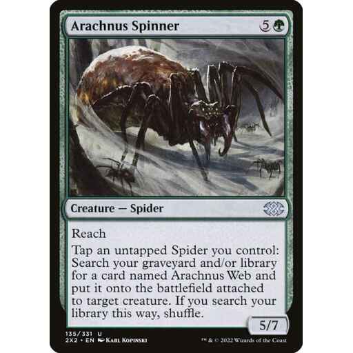 Double Masters 2022 - 135 - Arachnus Spinner - Uncommon - G - Non-foil