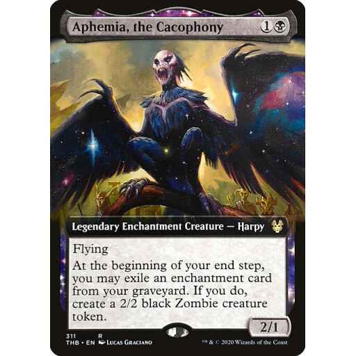 Theros Beyond Death - 311 - Aphemia, the Cacophony - Rare - B - Foil