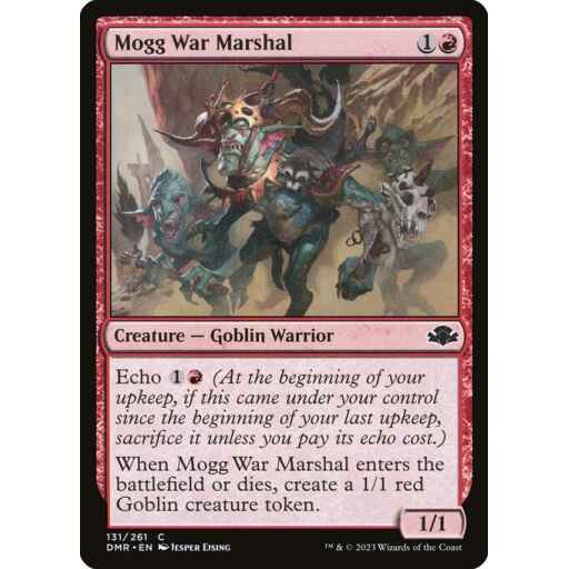 Dominaria Remastered - 131 - Mogg War Marshal - Common - R - Non-foil