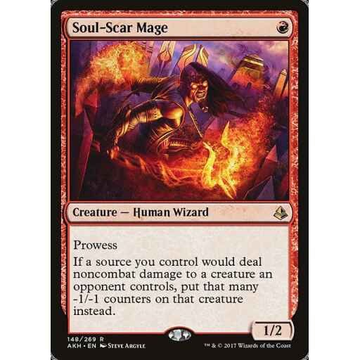 Amonkhet - 148 - Soul-Scar Mage - Rare - R - Non-foil