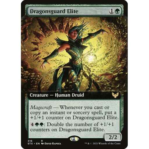 Strixhaven: School of Mages - 316 - Dragonsguard Elite - Rare - G - Non-foil