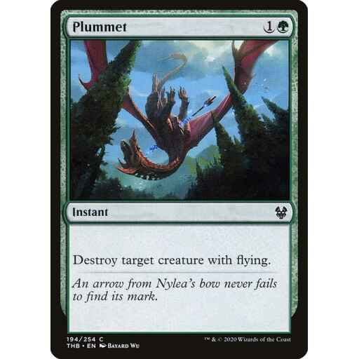 Theros Beyond Death - 194 - Plummet - Common - G - Non-foil