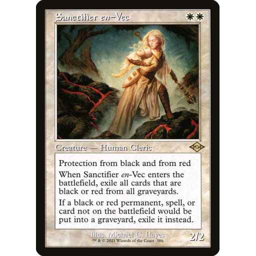 Modern Horizons 2 - 386 - Sanctifier en-Vec - Rare - W - Non-foil