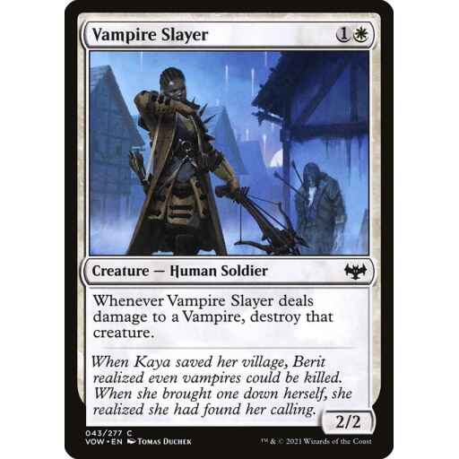 Innistrad: Crimson Vow - 43 - Vampire Slayer - Common - W - Non-foil