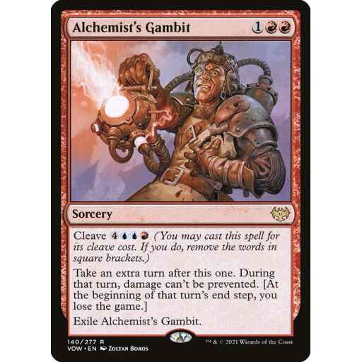 Innistrad: Crimson Vow - 140 - Alchemist's Gambit - Rare - R - Non-foil