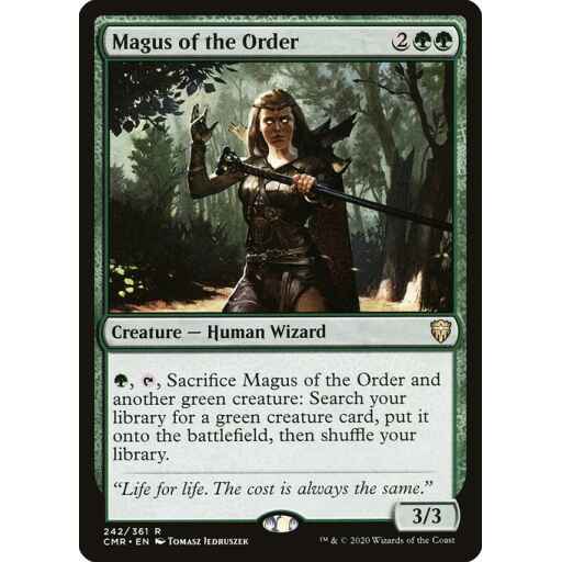 Commander Legends - 242 - Magus of the Order - Rare - G - Non-foil