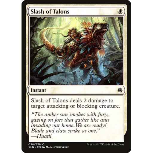 Ixalan - 38 - Slash of Talons - Common - W - Non-foil