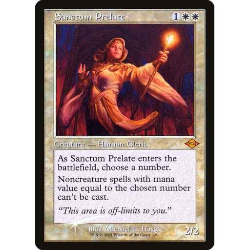 Modern Horizons 2 - 491 - Sanctum Prelate - Mythic - W - Foil