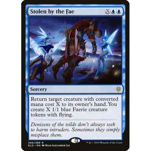 Throne of Eldraine - 66 - Stolen by the Fae - Rare - U - Non-foil