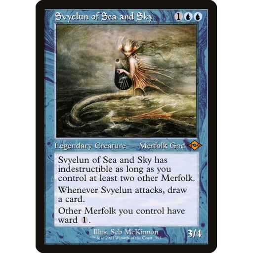 Modern Horizons 2 - 393 - Svyelun of Sea and Sky - Mythic - U - Foil