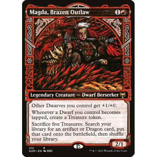 Kaldheim - 312 - Magda, Brazen Outlaw - Rare - R - Non-foil