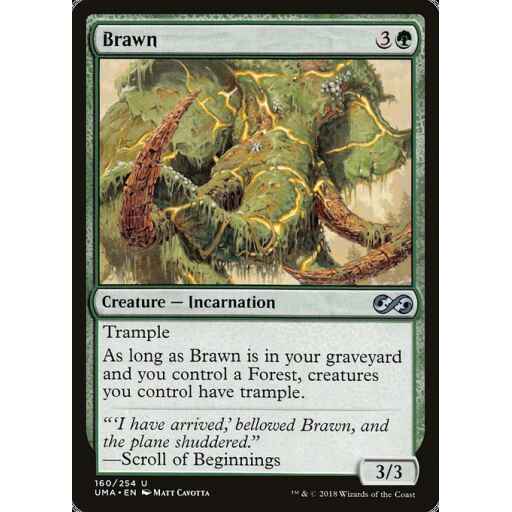 Ultimate Masters - 160 - Brawn - Uncommon - G - Non-foil