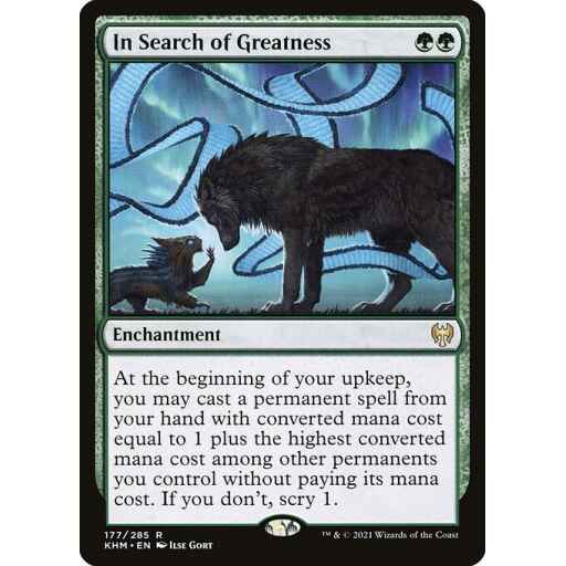 Kaldheim - 177 - In Search of Greatness - Rare - G - Non-foil