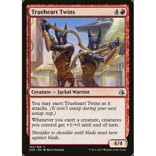 Amonkhet - 153 - Trueheart Twins - Uncommon - R - Non-foil