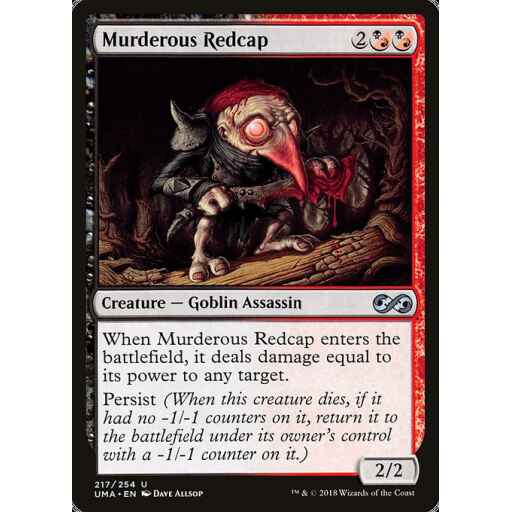 Ultimate Masters - 217 - Murderous Redcap - Uncommon - BR - Non-foil