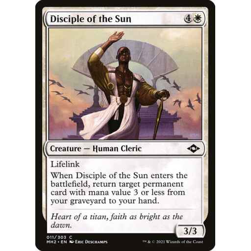 Modern Horizons 2 - 11 - Disciple of the Sun - Common - W - Non-foil