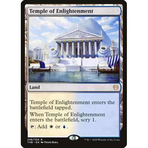 Theros Beyond Death - 246 - Temple of Enlightenment - Rare - C - Non-foil