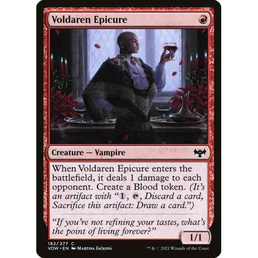 Innistrad: Crimson Vow - 182 - Voldaren Epicure - Common - R - Non-foil