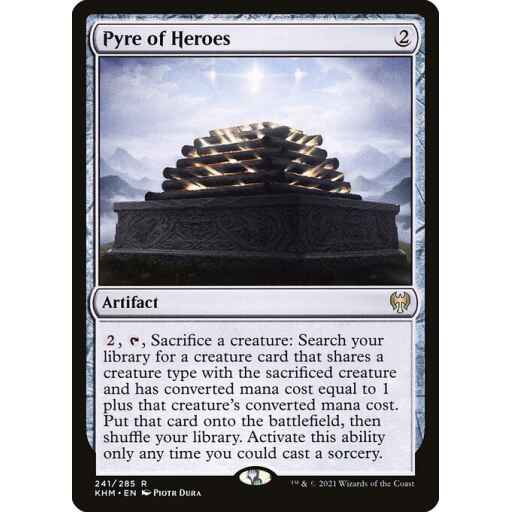 Kaldheim - 241 - Pyre of Heroes - Rare - C - Non-foil