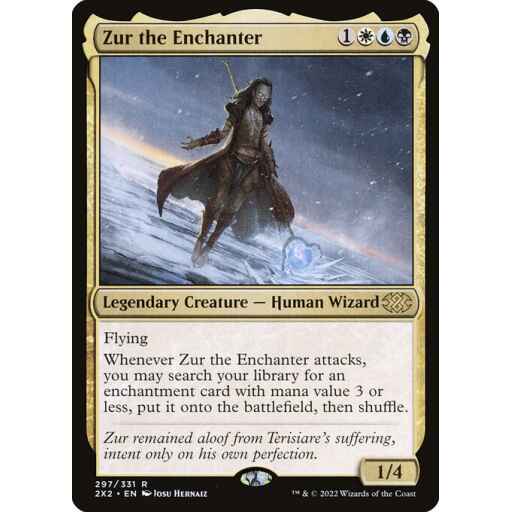 Double Masters 2022 - 297 - Zur the Enchanter - Rare - Multi - Foil