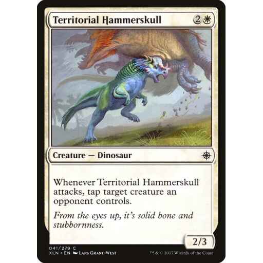 Ixalan - 41 - Territorial Hammerskull - Common - W - Non-foil