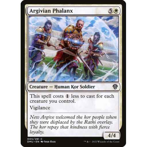 Dominaria United - 5 - Argivian Phalanx - Common - W - Non-foil