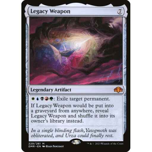 Dominaria Remastered - 229 - Legacy Weapon - Mythic - C - Non-foil