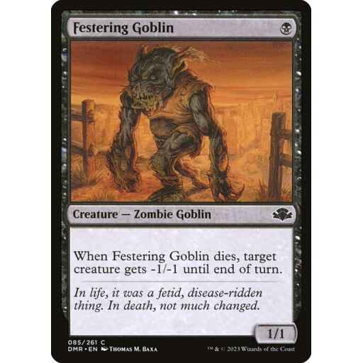 Dominaria Remastered - 85 - Festering Goblin - Common - B - Non-foil