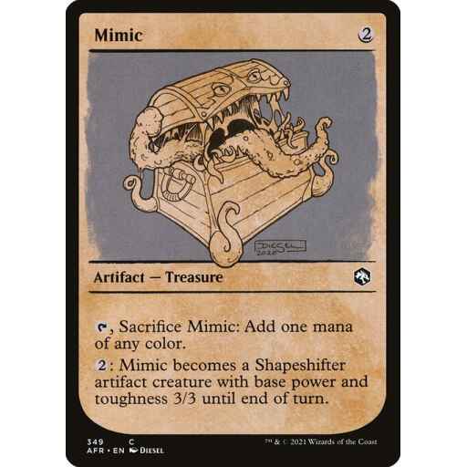 Adventures in the Forgotten Realms - 349 - Mimic - Common - C - Non-foil