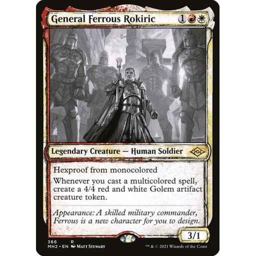 Modern Horizons 2 - 366 - General Ferrous Rokiric - Rare - WR - Non-foil