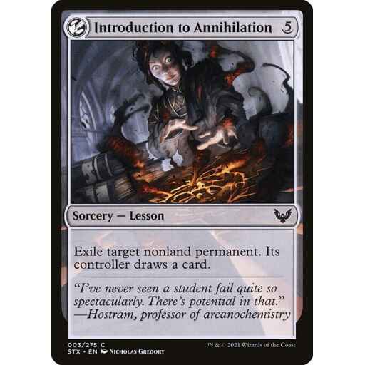 Strixhaven: School of Mages - 3 - Introduction to Annihilation - Common - C - Non-foil