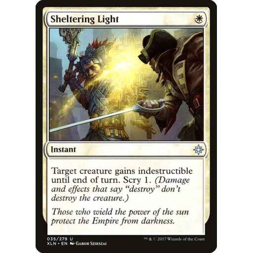 Ixalan - 35 - Sheltering Light - Uncommon - W - Non-foil