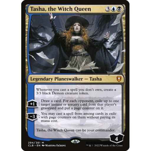 Commander Legends: Battle for Baldur's Gate - 294 - Tasha, the Witch Queen - Mythic - UB - Non-foil