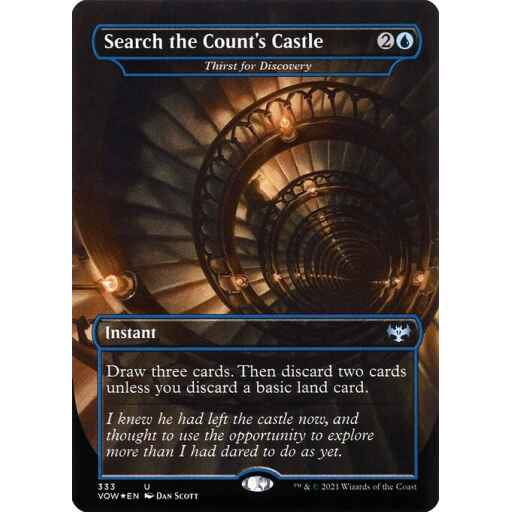 Innistrad: Crimson Vow - 333 - Thirst for Discovery - Uncommon - U - Non-foil