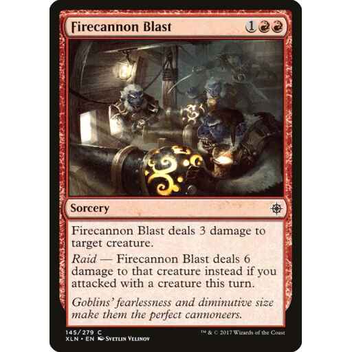 Ixalan - 145 - Firecannon Blast - Common - R - Non-foil